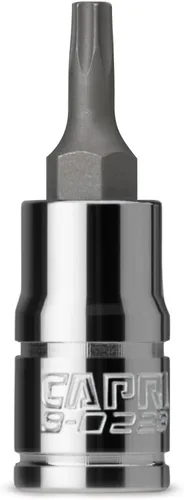 Miniatura 20 de Capri Tools T6 Star Bit Socket, unidad de 1/4 pulgadas