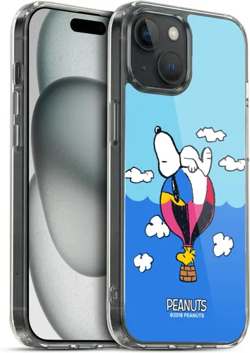 Miniatura 162 de Head Case Designs Funda de gel con licencia oficial de Peanuts Snoopy & Woodstock Halfs and Laughs [protección de grado militar] compatible
