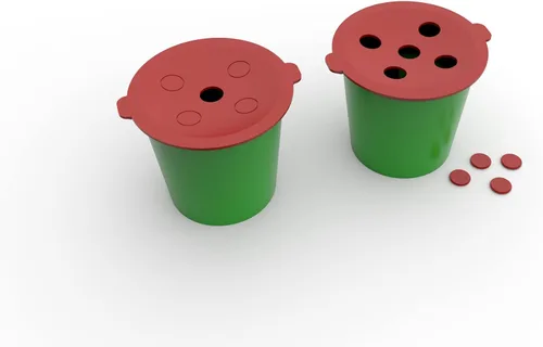 Miniatura 3 de Taza K reutilizable (6 JavaJigs; 180 filtros) compatible con 2.0. Nuestra taza K recargable para Keurig utiliza presión para preparar una taza