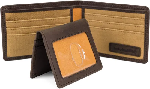 Miniatura 5 de Timberland PRO Men's Leather RFID Wallet with Removable Flip Pocket Card Carrier