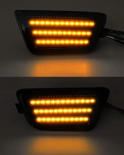 Miniatura 8 de Bestview Conjunto de Luces LED de Marcador Lateral, Luces de Señal de Parqueo del Parachoques Delantero Compatibles para Chevy Cruze 2011 2012 2013