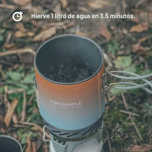 Miniatura 5 de Fire-Maple "Estrella Fija 1" Sistema de Cocina Personal Sistema de Estufa con Quemador de Olla/Chorro y Encendido Eléctrico Ideal para Multi