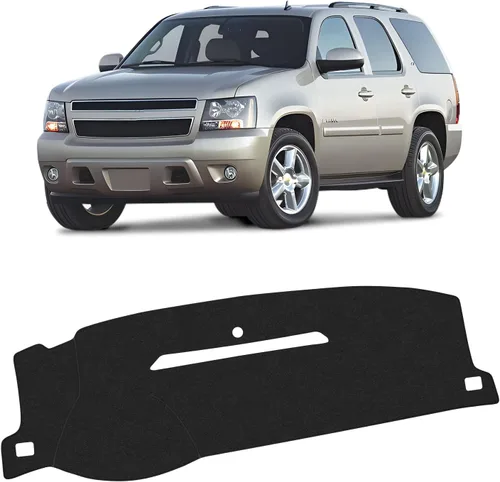Miniatura 31 de KUST Cubierta negra para tablero de Toyota RAV4 2013-2018 para conducción con mano izquierda, antideslizante, cubierta de tablero de consola