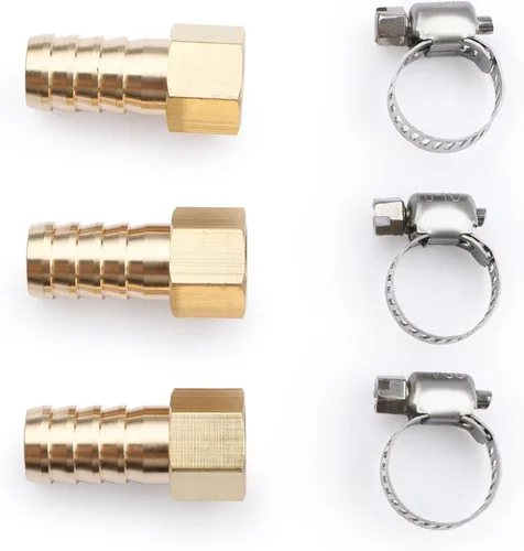 Miniatura 14 de U.S. Solid Accesorio de Manguera de Latón, Adaptador, Púa de 3/4" x Accesorios de Tubería Macho NPT de 3/4
