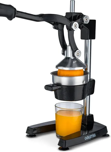 Miniatura 9 de Gourmia GMJ9970 Exprimidor de cítricos grande – Prensa de grado comercial para naranja, pomelo y limón – Extrae el máximo jugo – Base y mango