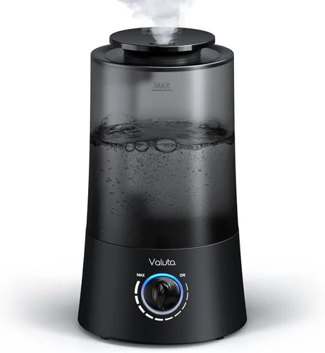 Humidificadores para dormitorio, humidificador de niebla fría de 4 L, difusor de aceite de llenado superior, humidificadores ultrasónicos