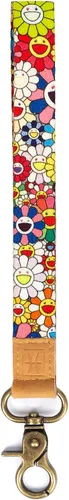 Miniatura 10 de FORZEN Cordón de muñeca para llaves, cordón de muñeca, llaveros para mujeres y hombres Flower B