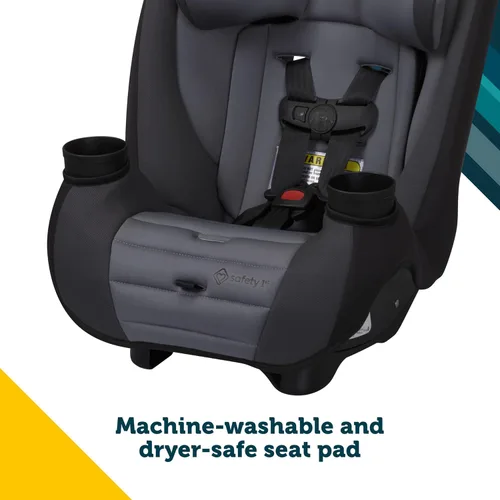Miniatura 7 de Safety 1st Ellaris - Asiento de seguridad convertible 3 en 1, diseño slim fit, orientado hacia atrás y adelante, reposacabezas de 5 posiciones