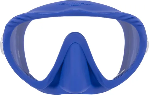 Miniatura 2 de SCUBAPRO Máscara de buceo fantasma, diseño sin marco de bajo volumen con lente única ultra transparente, falda de silicona y hebillas de correa
