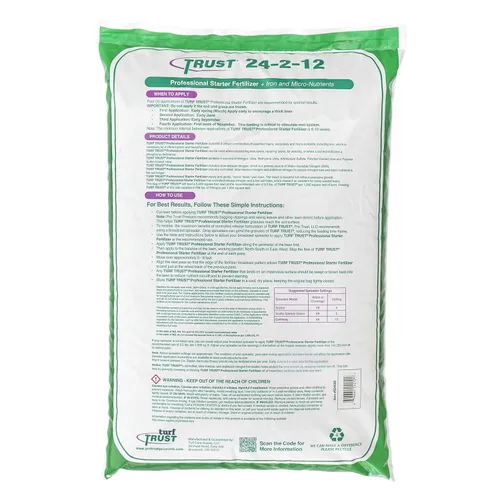 Miniatura 2 de Turf Trust Fórmula para principiantes de césped 24-2-12 (15.6 libras)