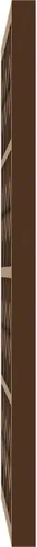 Miniatura 5 de 11 3/8 pulgadas de ancho x 11 3/8 pulgadas de alto x 3/8 pulgadas de alto, pequeños paneles de pared de madera de calado decorativo Akron, roble