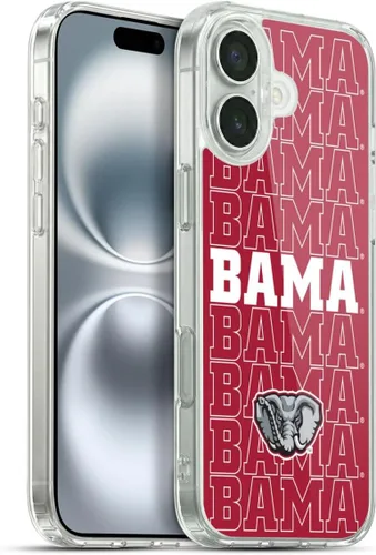 Miniatura 67 de Head Case Designs Funda de gel suave con licencia oficial de la Universidad de Alabama UA Collage compatible con Apple iPhone 13 Pro Max