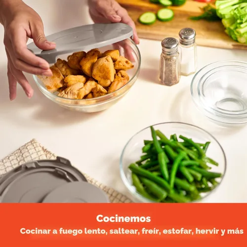 Miniatura 4 de BELLA Juego de 21 piezas para la cocina con revestimiento antiadherente de cerámica EverGood™, apto para lavavajillas y horno, compatible con todas
