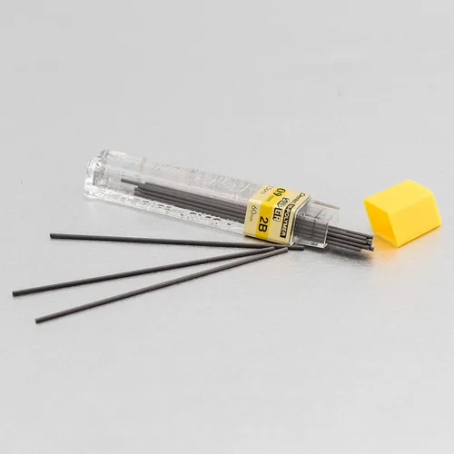 Miniatura 6 de Pentel Hi-Polymer Super Minas de repuesto, Gris