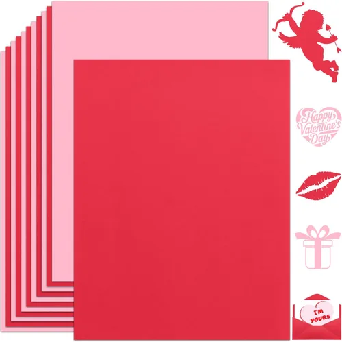 Miniatura 19 de 25 hojas de papel de cartulina azul claro 8.5'' x 11'', 250 g/m²/92 lb papel grueso para álbum de recortes, invitaciones, impresión y tarjetas