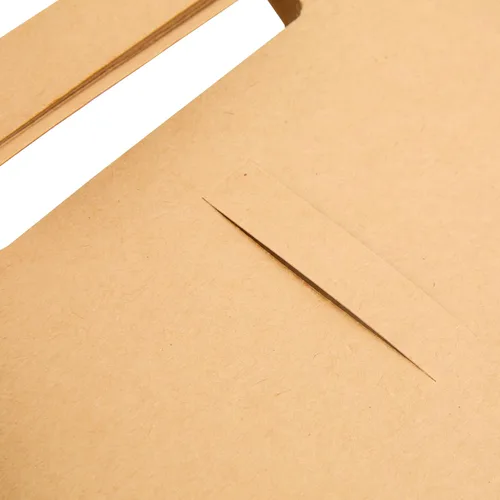 Miniatura 23 de Restaurantware Bio Tek - Loncheras de papel de 8.75 x 4.25 x 8 pulgadas con asas, 100 recipientes desechables de papel kraft para alimentos