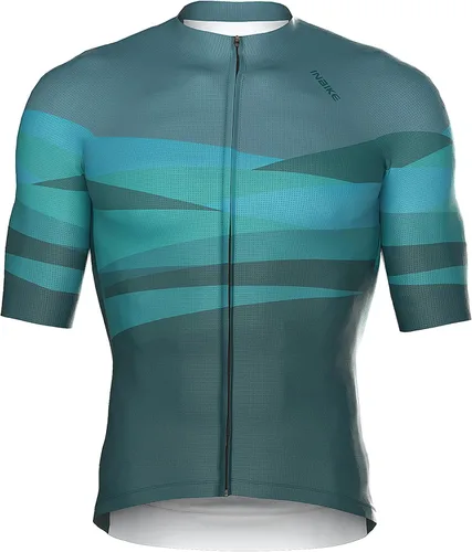 INBIKE Maillot de ciclismo Pro Race Fit Bike Bike Bike Camisa Hombres Top Ligero Reflectante Secado Rápido