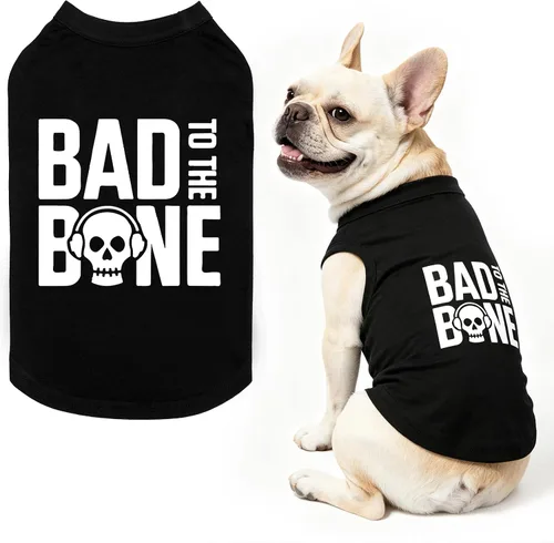 Miniatura 40 de BINGPET Camisas de Perro Policía, Camiseta de Perro Suave de Algodón, Traje Transpirable y Ligero para Perro Camiseta Sin Mangas Chaleco, Ropa