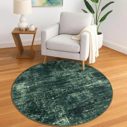 Miniatura 54 de IOHOUZE Alfombra pequeña abstracta de 2 x 3 pies, alfombra de entrada lavable para entrada interior, alfombras con respaldo de goma, alfombra gris