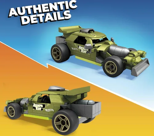 Miniatura 4 de Hot Wheels Mega Construx Aristo - Juego de construcción de ratas, juguetes de construcción para niños