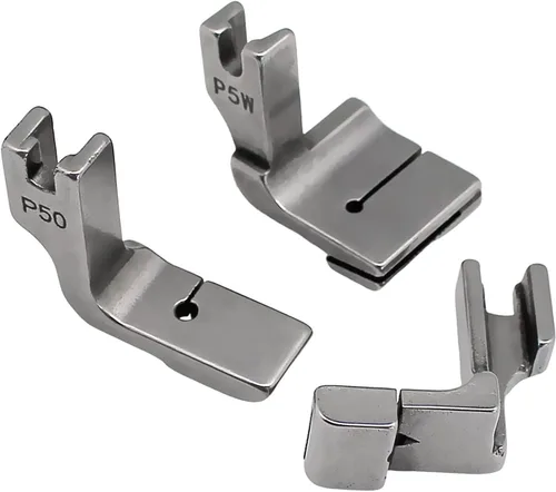 Miniatura 4 de 3PCS Recolección Plisado/Fruncido Presser Pie #P5 P50 P5W para Máquina de Coser Industrial JUKI Brother 3 piezas (P5 P50 P5W)