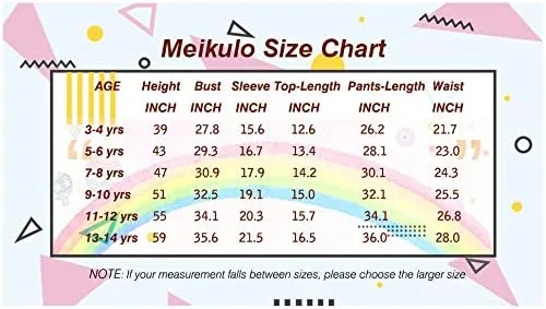 Miniatura 6 de Meikulo Conjunto de 2 piezas para niñas, sudaderas con capucha y pantalones deportivos de manga larga