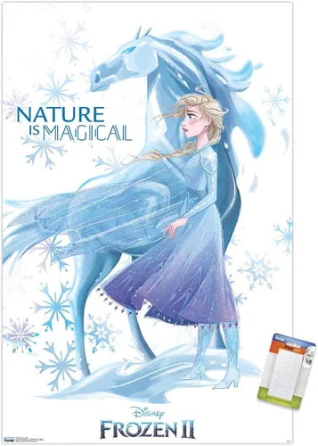Miniatura 7 de Trends International Disney Frozen 2 - Póster de pared Nokk, 22.375 x 34 pulgadas, paquete de póster y clip