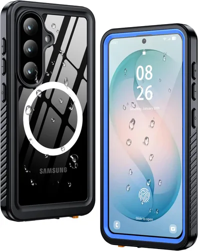 Miniatura 18 de ANTSHARE Funda magnética para Samsung Galaxy S25 FE, impermeable, con protector de pantalla integrado y protección de cámara