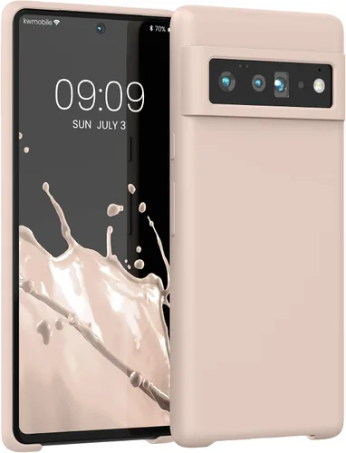 Miniatura 17 de kwmobile Funda Compatible con Google Pixel 6 Pro - Funda de teléfono de silicona TPU con acabado suave - Azul Arrecife