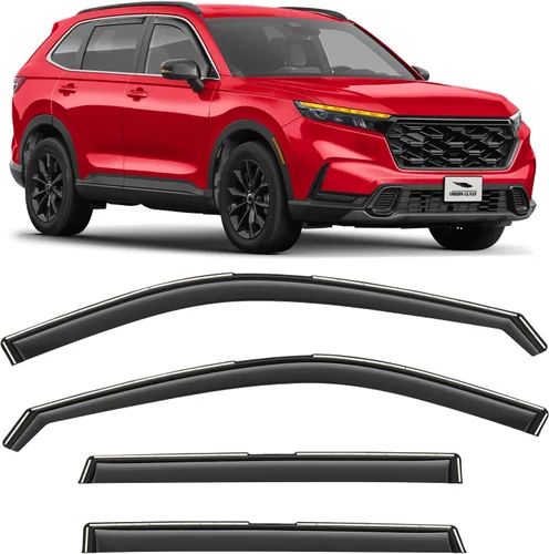 Miniatura 9 de Voron Glass - Protectores de lluvia extra duraderos en canal para Buick Encore 2013-2022, deflectores de ventana, viseras de ventilación, 4 piezas