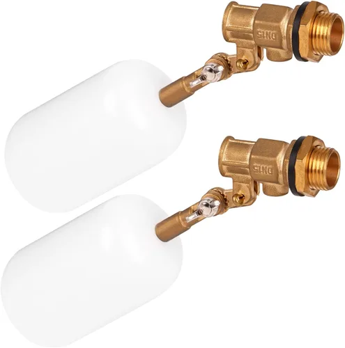 Miniatura 10 de Válvula de flotador de 1/2 pulgada de latón con brazo ajustable Válvula de control de nivel de agua de 60 PSI llenado y apagado automático