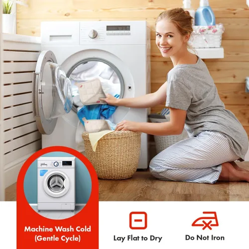 Miniatura 4 de Hedley & Bennett Soporte para ollas con bolsillo – Soportes para ollas calientes para cocina resistentes al calor – 100% algodón exterior y forro