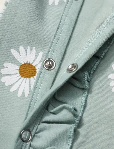 Miniatura 7 de Ropa de bebé recién nacida para niña, ropa de manga larga con volantes y diadema, ropa de bebé para niñas