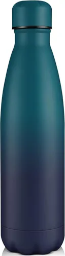 Miniatura 31 de Volhoply Botellas de agua aisladas de 25 onzas, paquete de 1/2/4, termo de acero inoxidable de doble pared que mantiene el frío y el calor, botella