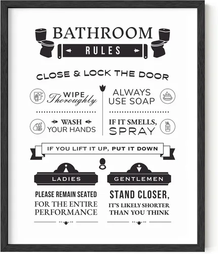 Miniatura 160 de HAUS AND HUES Funny Butts Collage - Póster artístico para decoración de baño, 12 x 16 pulgadas, sin marco