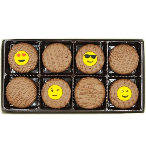 Miniatura 68 de Galletas de la marca Philadelphia Candies cubiertos por ambos lados de chocolate negro y con leche, y crema de cacahuete de la marca Nutter Butter