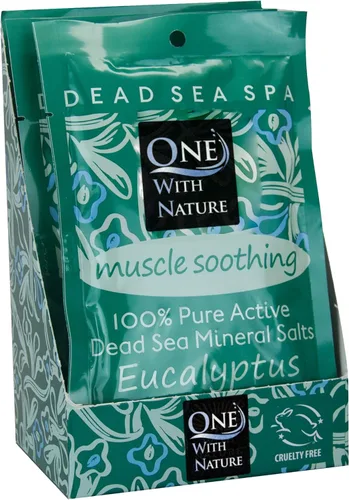 Miniatura 9 de One With Nature Sal del Mar Muerto 100% Pura para Baño, 5 libras Sin Fragancia. La Sal del Mar Muerto es Rica en Minerales Esenciales, Como