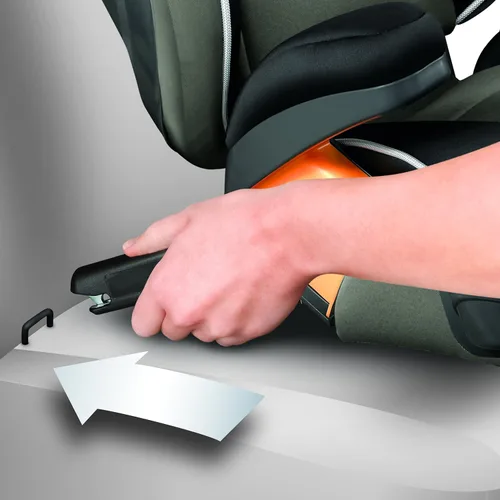Miniatura 12 de Chicco KidFit Zip Plus Asiento Elevador para Auto 2 en 1 con Posicionamiento de Cinturón, Asiento Elevador sin Respaldo y con Respaldo Alto