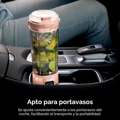 Miniatura 2 de Ninja BC155PS Blast - Licuadora portátil de dos unidades, inalámbrica, recipiente de 18 onzas, licuadora personal para batidos y smoothies, sin BPA