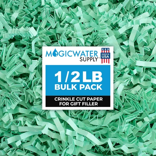 Miniatura 16 de MagicWater - Papel de corte arrugado para cestas de regalo, 1/2 libra, Monster Kraft, perfecto para relleno de papel triturado, relleno de cesta