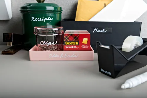 Miniatura 3 de Scotch Cinta superfija, 3 rollos, acabado transparente, 50% más adhesivo, favorito de confianza, 3/4 x 1000 pulgadas, en caja