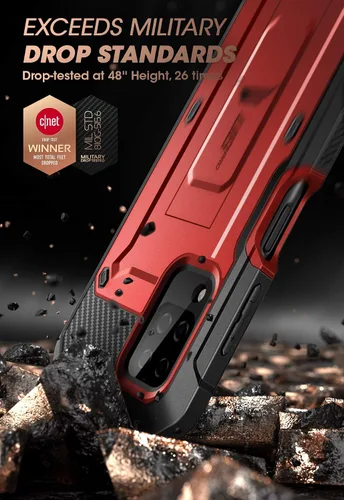 Miniatura 2 de SUPCASE Unicorn Beetle Pro Series - Funda para Samsung Galaxy A12 (versión 2020), funda resistente de cuerpo completo con protector de pantalla