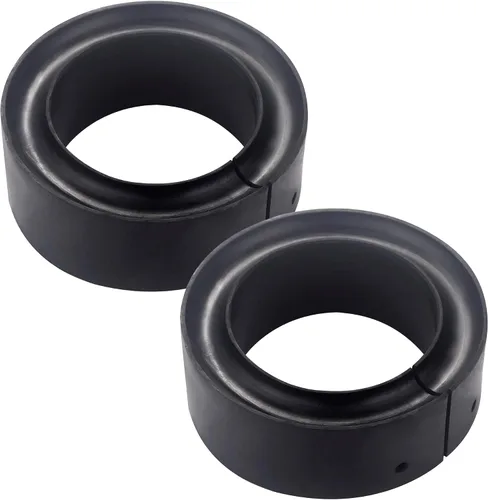 Miniatura 8 de Espaciador de resorte helicoidal de goma resistente para automóvil, elevador universal de resorte helicoidal, paquete de 2