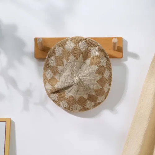 Miniatura 35 de Gorros de boina de perlas para bebés y niñas, sombreros de lana para fiesta de bebé, sombreros de primavera y verano, accesorios para bebés de 2 a 6