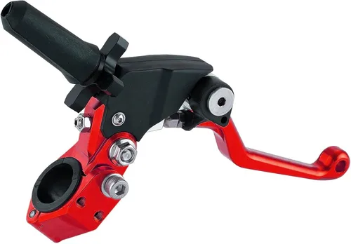 Miniatura 9 de 7/8" 22mm Manillar Universal de Aluminio para Motocicleta con Empuñadura de Embrague Plegable de 360° para Motocicleta de Calle, Deporte, Dirt Pit