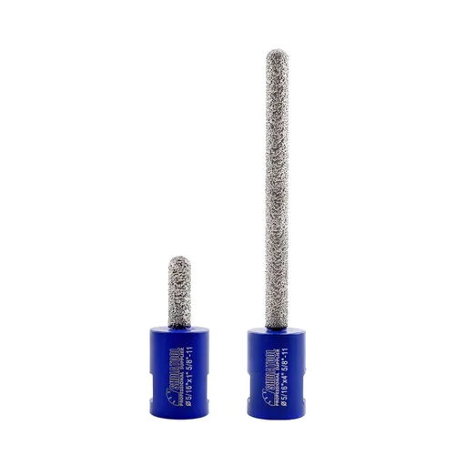 Miniatura 14 de SHDIATOOL Broca de mortero de diamante de 5/16 pulgadas x 1 pulgada para mortero viejo soplado ladrillos dañados o eliminación de piedra natural