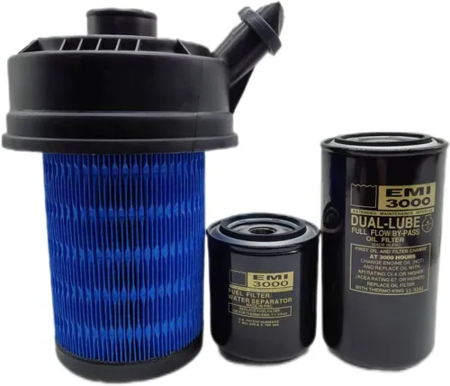 Kit de filtro compatible con Thermo King SB190 SB210 SB230 SB330, filtro de aire 11-9300, filtro de aceite 11-9182, filtro de combustible 11-9342