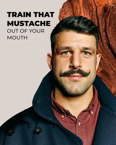 Miniatura 6 de Bossman MUDstache - Cera para bigote sin perfume para hombres (1 onza), fuerte retención de 24 horas, no pegajosa y fácil de aplicar para domar