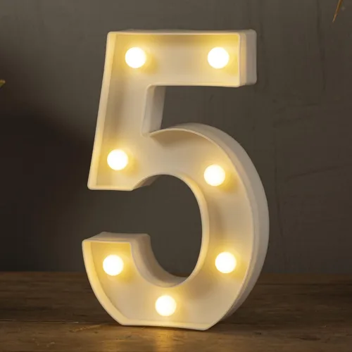 Miniatura 11 de HXWEIYE Letras iluminadas con luces LED, letreros luminosos de marquesina, 26 letras del alfabeto y 10 números para fiestas de cumpleaños, bares