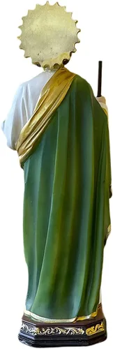 Miniatura 3 de San Judas - Figura religiosa de Saint Jude Tadeo de 12 pulgadas